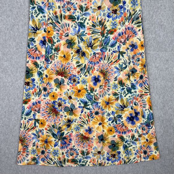 RipSkirt Hawaii Floral Fleur Sleeveless Midi Dress Size XS - Picture 3 of 12